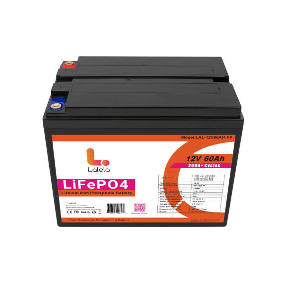 Lalela Lithium Ion 12V 60AH Battery