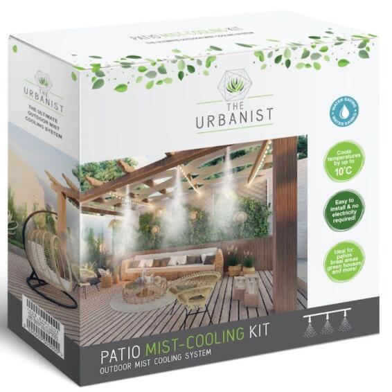 The urbanist 20m patio misting kit