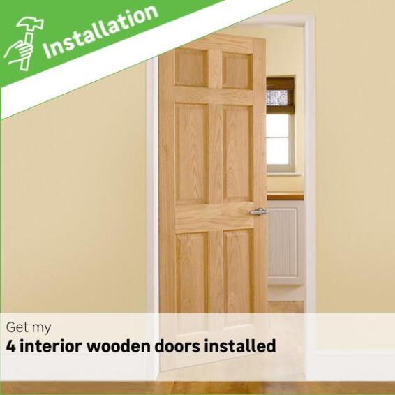 4 Interior Wooden doors