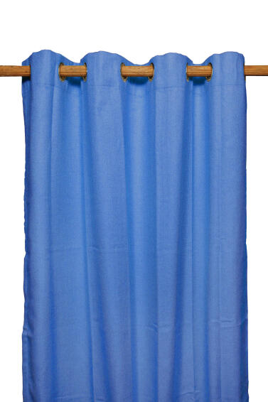 CURTAIN COBALT NEW OWE 140 X 225 EYELET