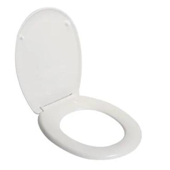 Toilet Seat Soft Close SENSEA Sparta Oval White | LEROY MERLIN South Africa