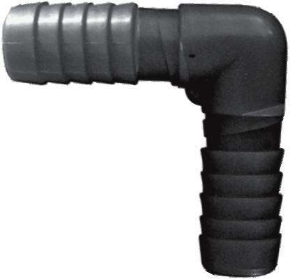 Insert elbow hdpe 25mm