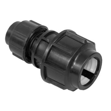 HDPE COUPLER RED 32MM X 25MM