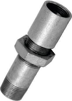 Longscrew galvanised 1/2