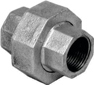 Union galvanised 3/4
