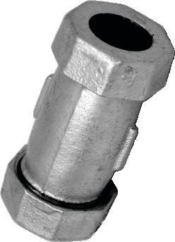 Galv Johnson Coupling 1/2