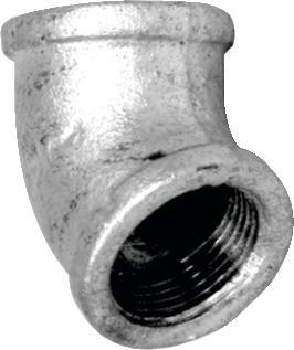 Elbow galvanised elbow 45 degree 3/4