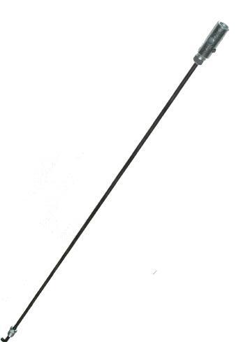 Drain clean steel sewer rod 6mm x 1m