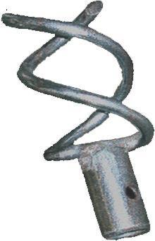 Drain clean double worm 6mm x 63mm