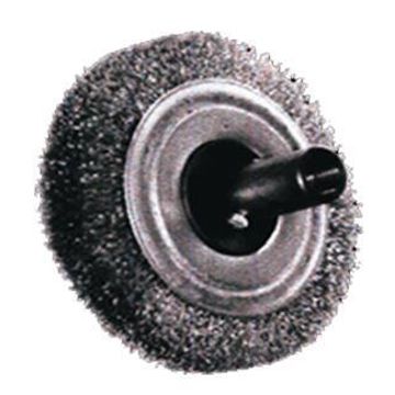 Drain clean brush flat wire