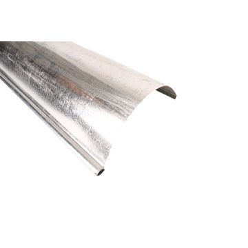 GUTTER HALFROUND 3M 125MM GALV STEEL