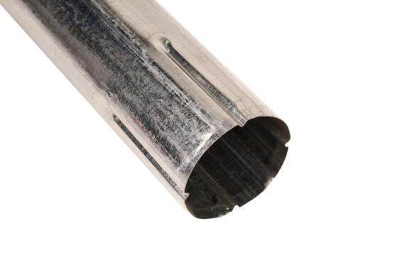 Galvanized Steel Round Downpipe 75mm x 1.8m PREMIER