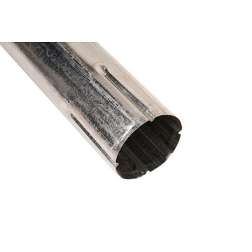 Galvanized Steel Round Downpipe 75mm x 1.8m PREMIER