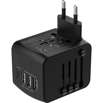 Snug 4 Port Universal Travel Adapter
