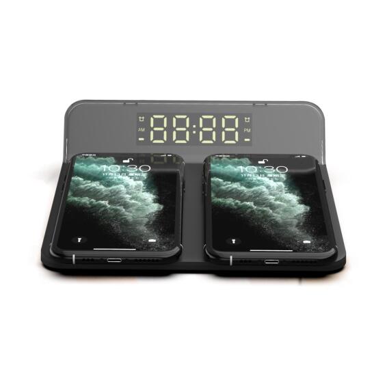 Snug Wireless Clock Duo Charging Pad 10W