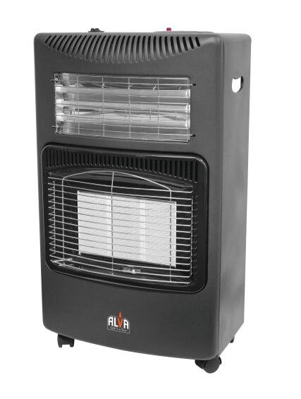 Alva single panel electric & gas heater
