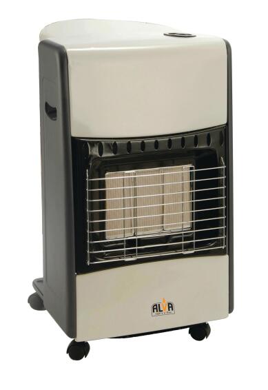 Alva  3 Panel Gas Heater Cream 4.2KW