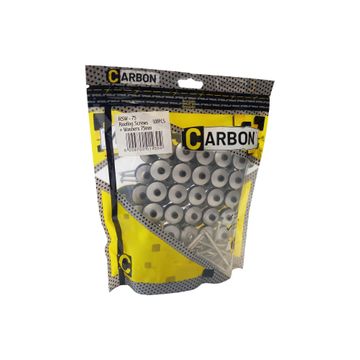Roofing Screws & Washers 75mm 100PC 