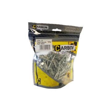Steel Concrete Nails 40mm 500g