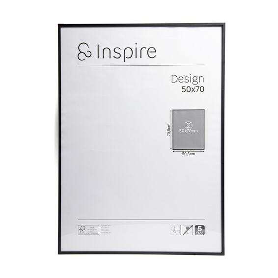 Inspire  design frame black 50x70cm 