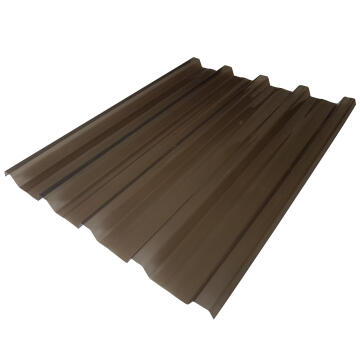 Polycarbonate Roof Sheet Bronze IBR per meter