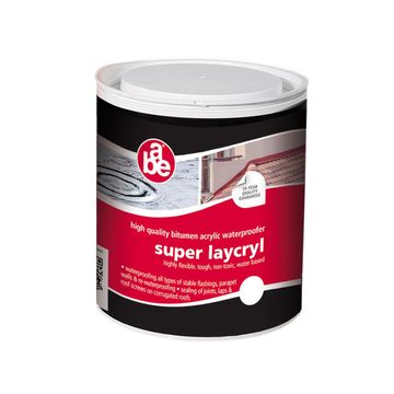 Waterproofing compound abe super laycryl green 1 litre
