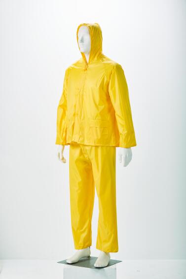 Safety Rainsuit Dromex Rubberized Yellow Size 3Xlarge