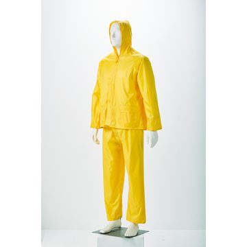 Safety Rainsuit Dromex Rubberized Yellow Size 3Xlarge