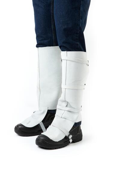 Spat Knee Leather