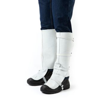 Spat Knee Leather
