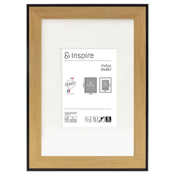 Inspire industriel frame oak 21x29.7cm