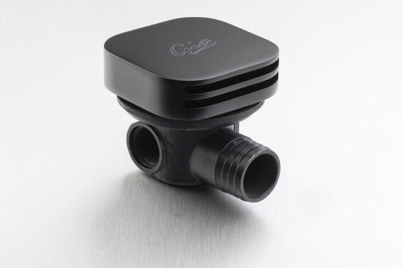 Square GIO spout matt black