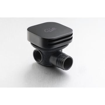 Square GIO spout matt black