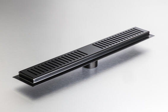 Shower Channel 500mm Matt Black