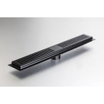 Shower Channel 500mm Matt Black