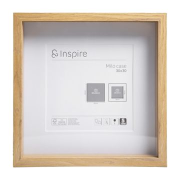 Inspire  milo frame case oak 30x30cm 
