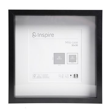 Inspire  milo case frame black 30x30cm