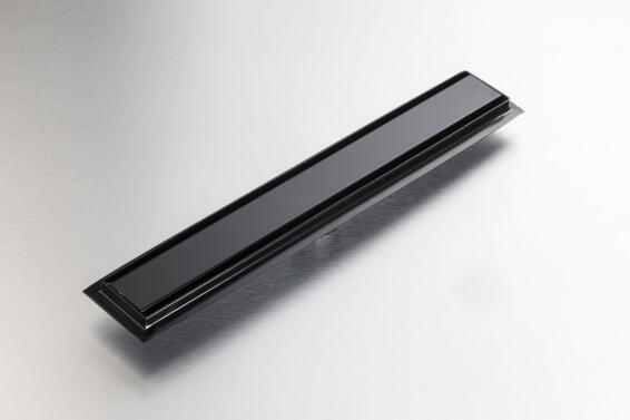 Shower Channel Solid 860 cm Matt Black Gio