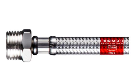 Braided connector CURRASCO 450mm m-f 9/13mm
