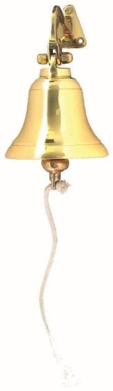Door bell exterior brass 100mm euro brass