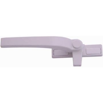 Window casement white aluminium right hand euro brass