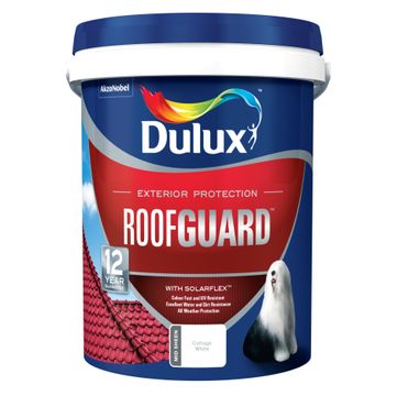 Dulux Roofguard Acrylic Roof Paint Grecian Grey 20L