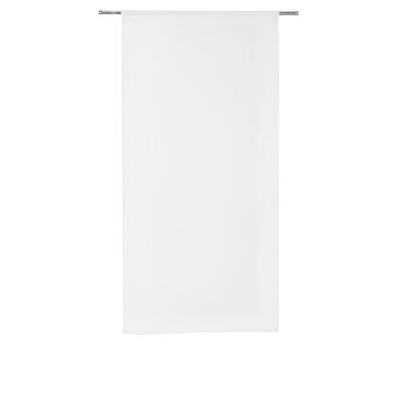Café Curtain Rod Insulated Leo White 60x180cm 2 Pack