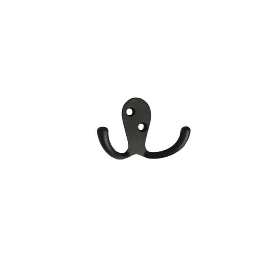 Spaceo double octopus hook black h46mmxd23mmxw71mm