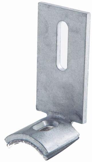 High L-Bracket Galvanised For Corrugated Roof Mounting