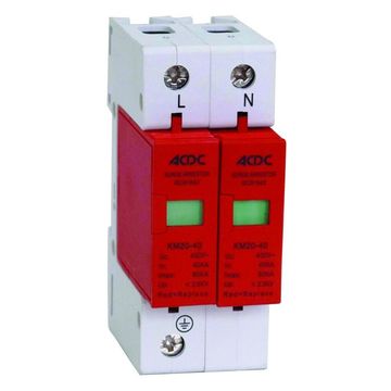 Surge Arrestor Plug-In Din 2-Pole 40KA 230V