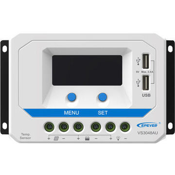 Solar Charge Controller with USB & LCD 30A 24/48V