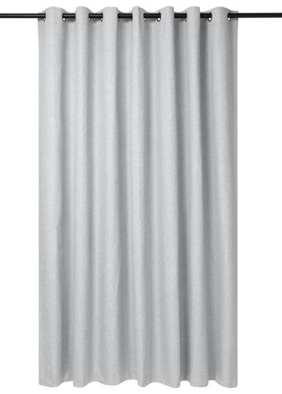 Blockout jacquard 250x250 eyelet grey