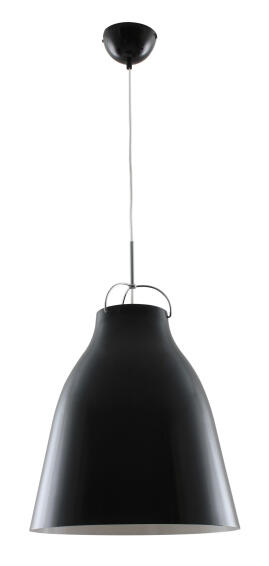 pendant light aluminium black and white