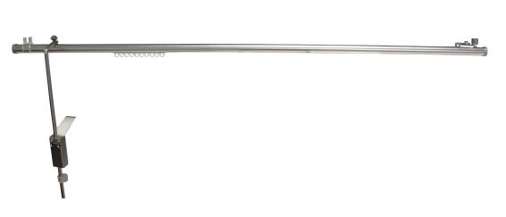 Rod Kit For Door Without Drilling Chrome 100cm
